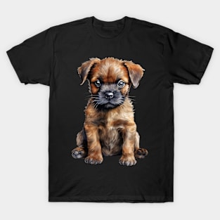 Puppy Border Terrier T-Shirt